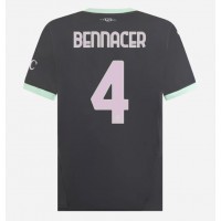 Maglia Calcio AC Milan Ismael Bennacer #4 Terza Divisa 2024-25 Manica Corta